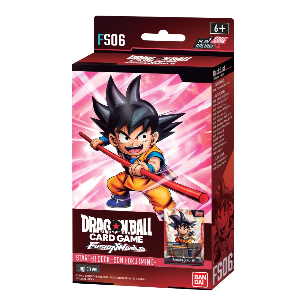 Dragon Ball Super TCG - Fusion World - Starter Deck Display