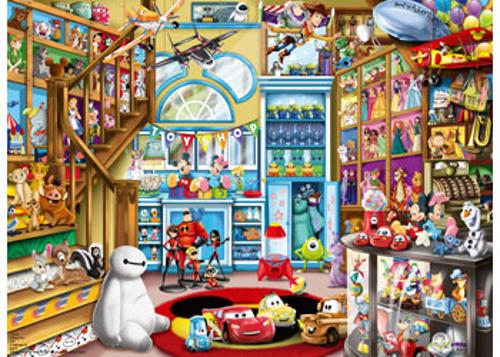 Ravensburger Disney Stamps & Toys Puzzle 2x500 Pieces