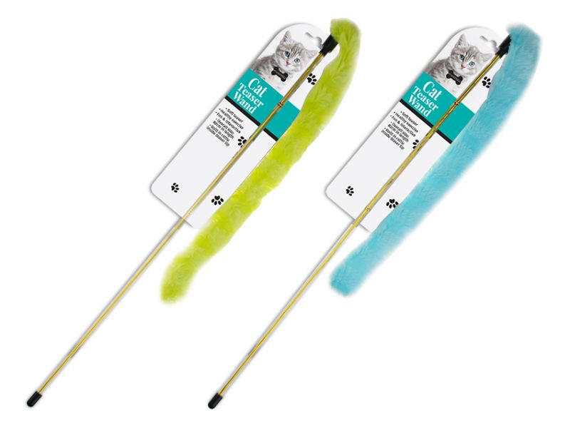 Cat Teaser Wand - Max Treat 35cm (Set of 12 Assorted)
