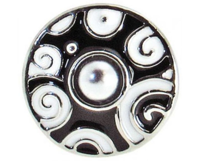 Snaps REDFOX - B&W Silver Pearl