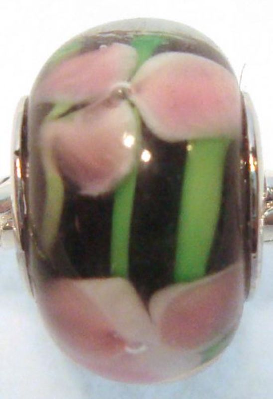 Cherish Beads - Glass - Cherish Glass Bead 4/Pack BLACK