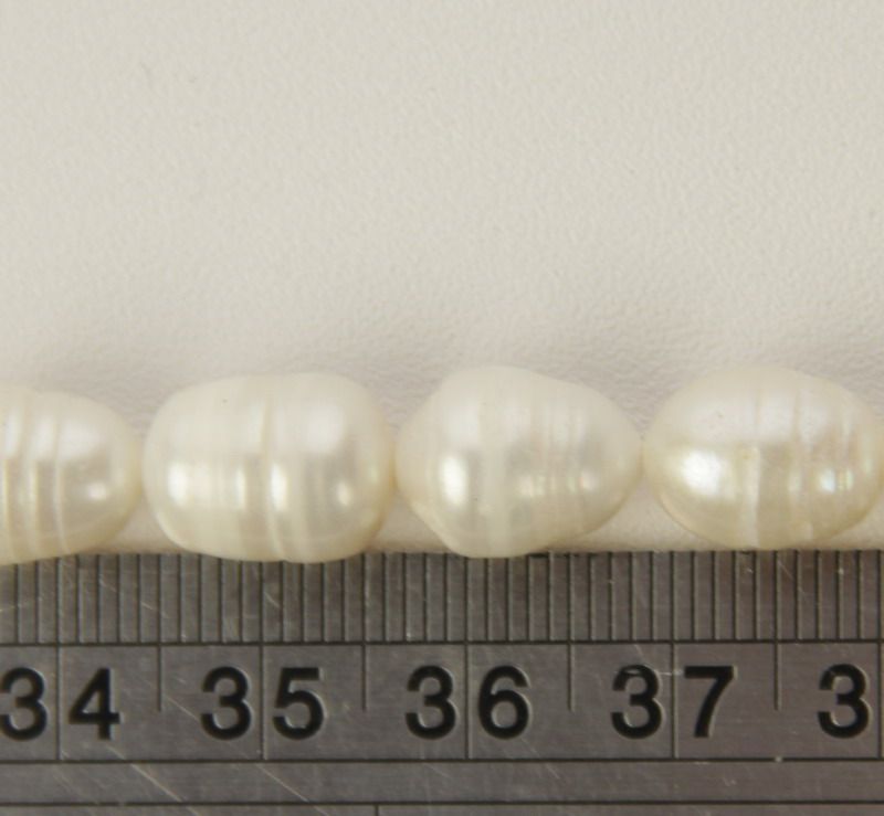 Beads - Pearls (Freshwater) - CREAM - Set of 3