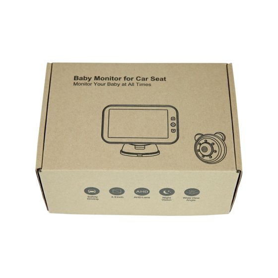 Car Seat Baby Monitor - Black - FXT Tech