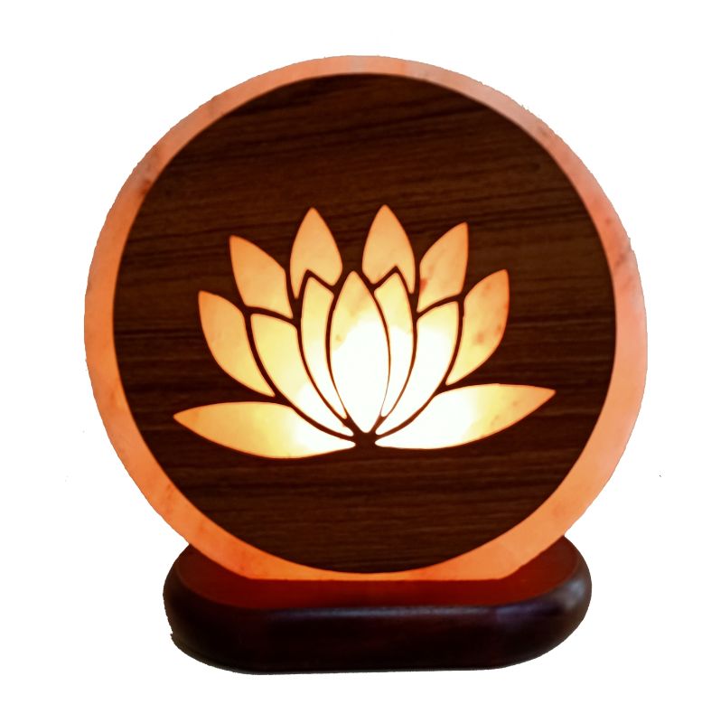 Salt Lamp - Lotus