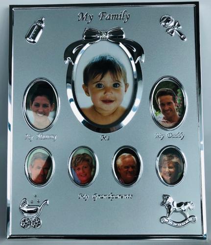 Photo Frame - My First Year Frame -Silver