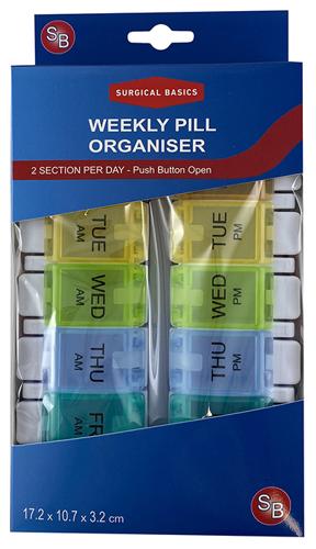 Pill Box Dual 7day