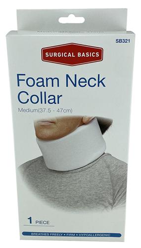 Foam Neck Collar - SOFT COLLAR WHITE MEDIUM 37.5-47cm