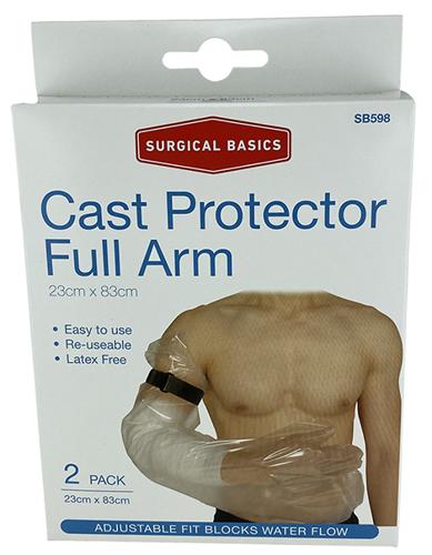 CAST PROTECTOR FULL ARM 2 PACK