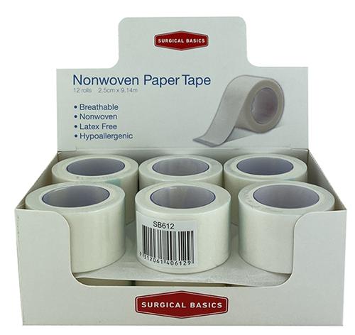 PAPER TAPE 2.5CM X 9.14M Set of 12