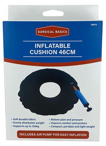 Inflatable Ring Cushion 46cm With Pump