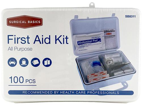 SB FIRST AID KIT 100PCES