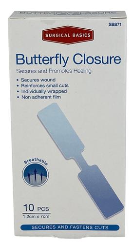 Butterfly Closures 10 Per Pack