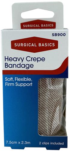 Heavy Crepe Bandage 7.5cm X 2.3m