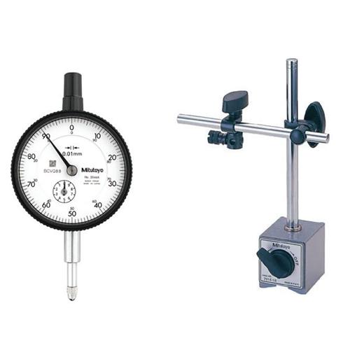 Mitutoyo Dial Indicator Series 2 + Magnetic Stand Combo