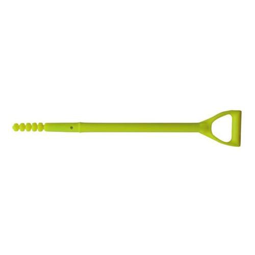 Replacement Fluro Yellow D Grip Shovel Handle