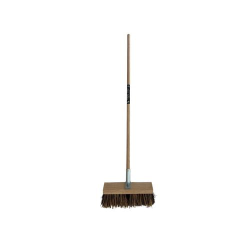 Viking Yard Yard Broom - Bassine Fill With Cane Front - 355mm