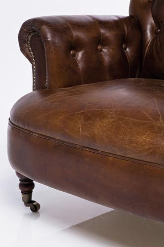 Waldorf Armchair - Vintage Cigar