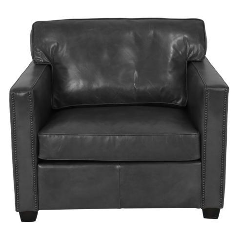 Madison Square Front Armchair - Belon Black