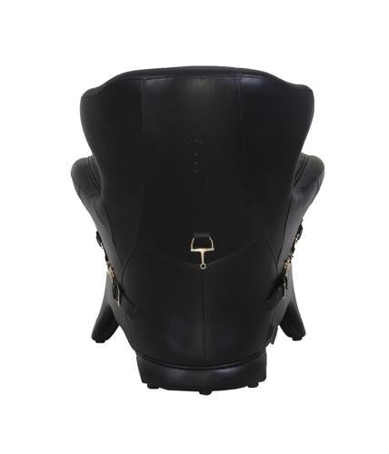 Rodeo Chair - Belon Black - 790x850x850; Seat Height: 400mm