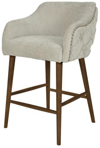 Charleston Buttoned Back Barstool - Seat Height 650