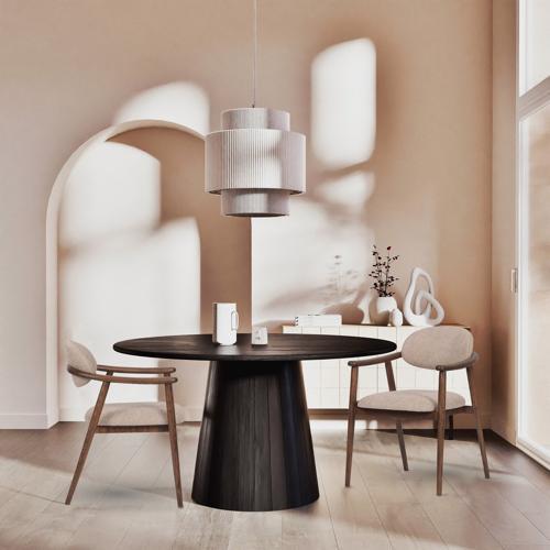Cellini Dining Chair - Walnut - 565x558x780 Seat Height: 460mm