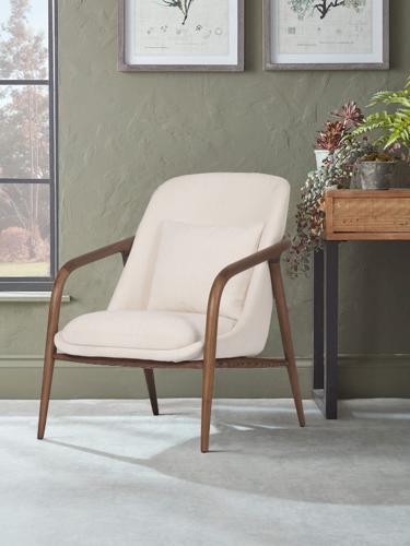 Bella Occassional Chair - Ashwood Legs with Fabric
