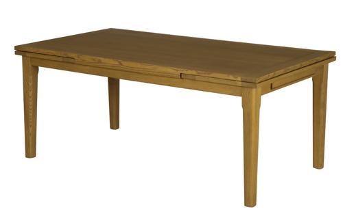 Atlas Ash Extension Dining Table - 500mm Ext At Each End