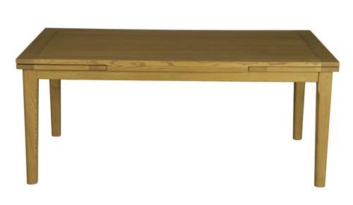 Atlas Ash Extension Dining Table - 500mm Ext At Each End