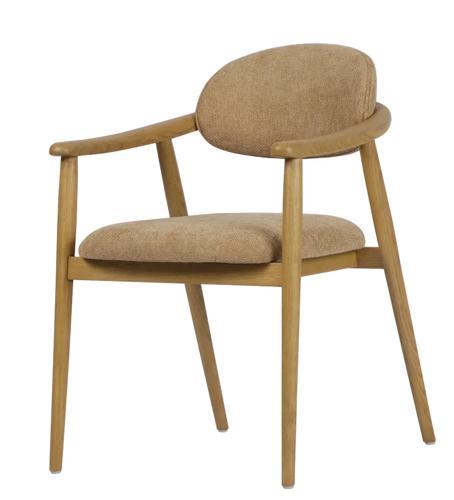 Cellini Dining Chair - Natural Ash Wood - 565x558x780; Seat Height: 460mm