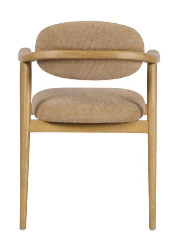 Cellini Dining Chair - Natural Ash Wood - 565x558x780; Seat Height: 460mm