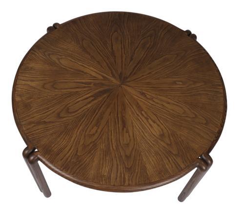 Orbit Ash Round Coffee Table - 970 X 970 X 460
