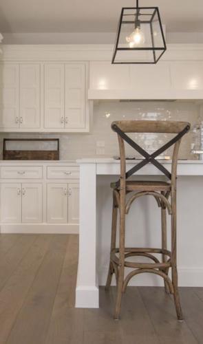 Cross Back Barstool