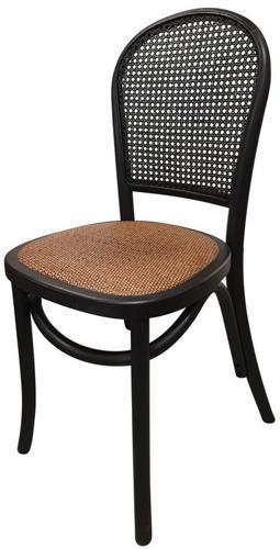 Dining Chair Black Chinese Oak - 430 X 480 X 880