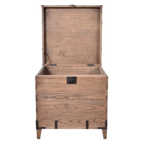 Reclaimed Oak Trunk Sidetable - Reclaimed Natural Oak