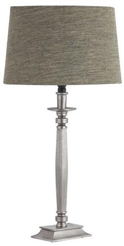 Table Lamp with Shade (lamp - Bronze / Shade - South Linen)