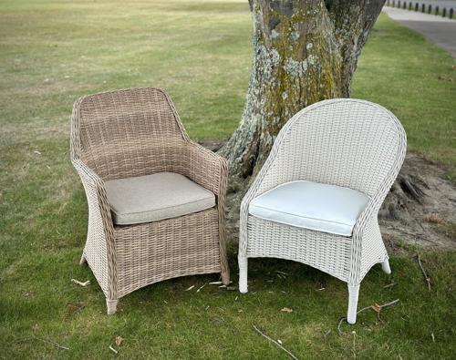 Noosa Outdoor Wicker Withoutdoor Seat Cushion - White