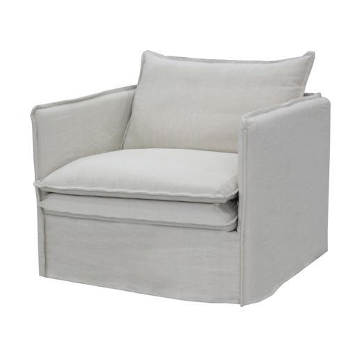 Courtenay Armchair - Salt & Pepper