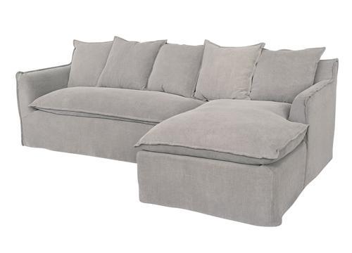 Marsala Chaise Lounge Left or Right Grey