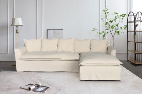 Marsala Chaise Lounge Left or Right Salt & Pepper