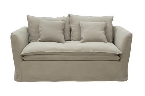 Montigo 2 Seater - Taupe Linen / Cotton Mix