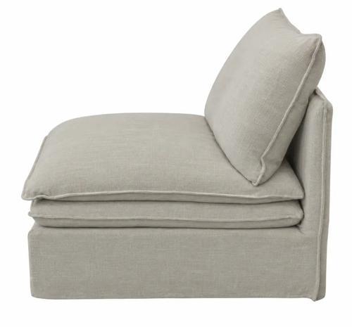 Calais Classic 1 Seater - Oatmeal