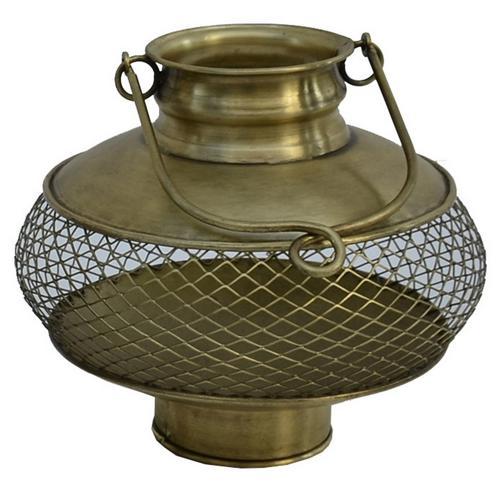 Gold Candle Holder - 290 X 290 X 260