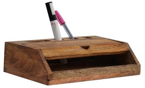 Wooden Organiser - 25x6.5x15