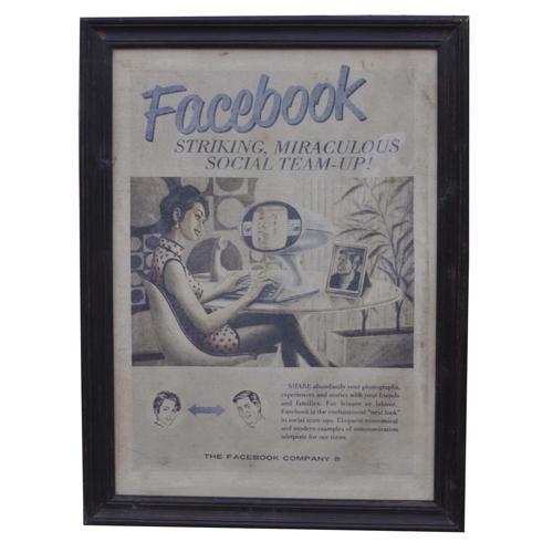 Facebook Framed Art