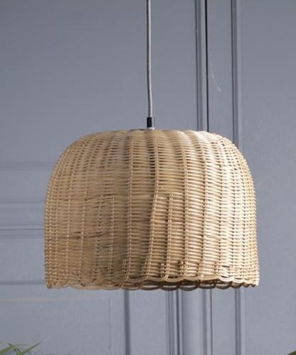 Rattan Hanging Light - 390 X 390 X 300