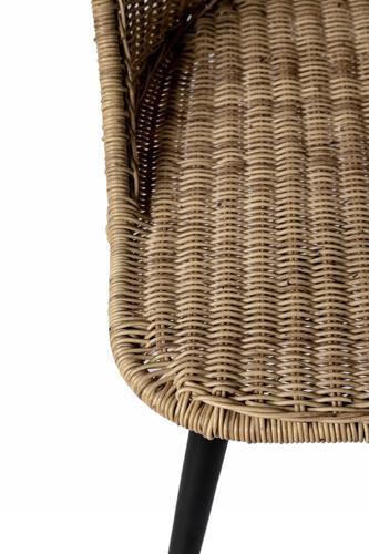 Celeste Rattan Dining Chair - 510 X 530 X 860