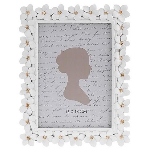 Ornate Photo Frame 5x7 - White