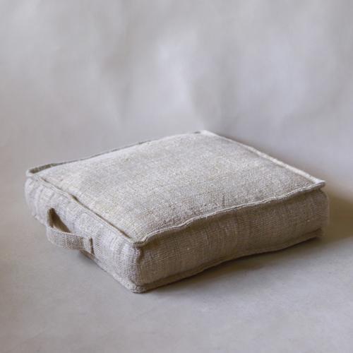 Hemp Meditation Cushion - Square - Akiiko