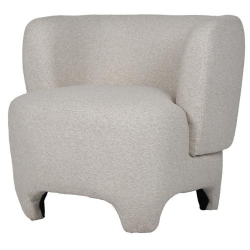 Elle Occassional Chair - Eggshell - 810 X 810 X 710