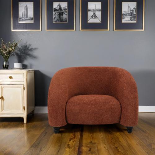 Denver Occasional Chair - Rust - 985x960x810 Seat Height: 360mm